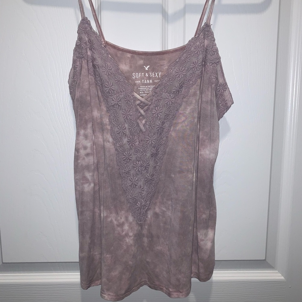Brand new never worn soft and sexy crochet tank